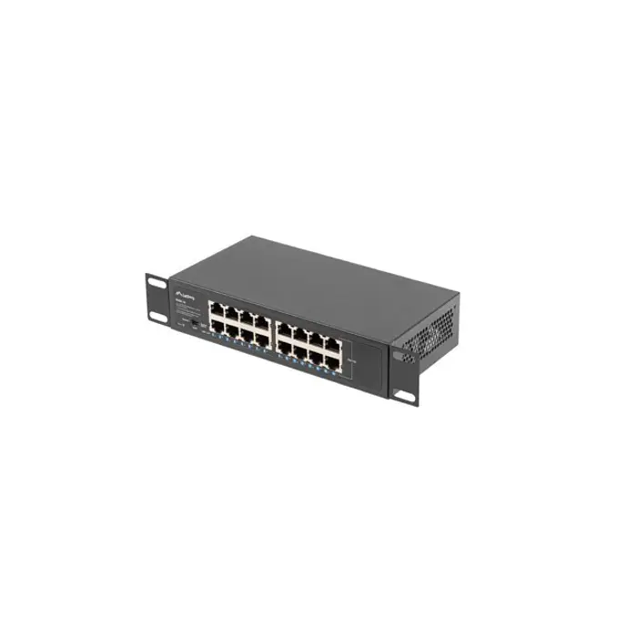 Lanberg Switch RSGE-16 Rack 10"/19"  (16-port 1Gb)
