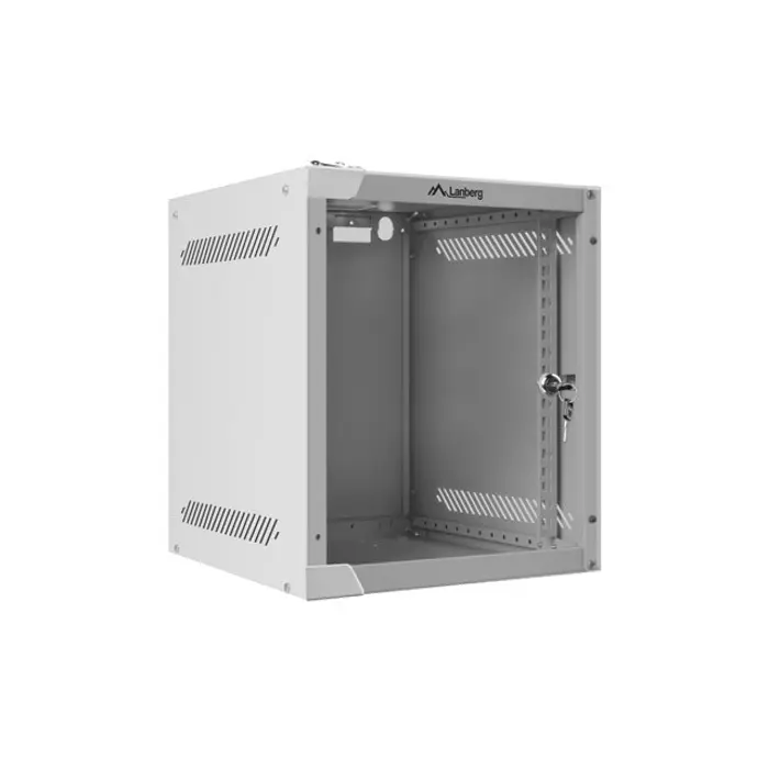 LANBERG WALL CABINET 10" 6U (280X310, GRAY)