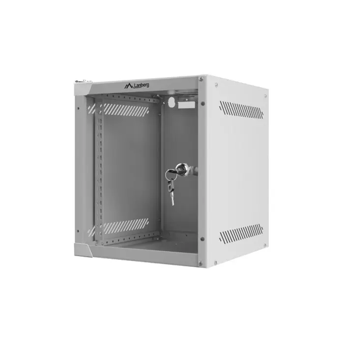 LANBERG WALL CABINET 10" 6U (280X310, GRAY)