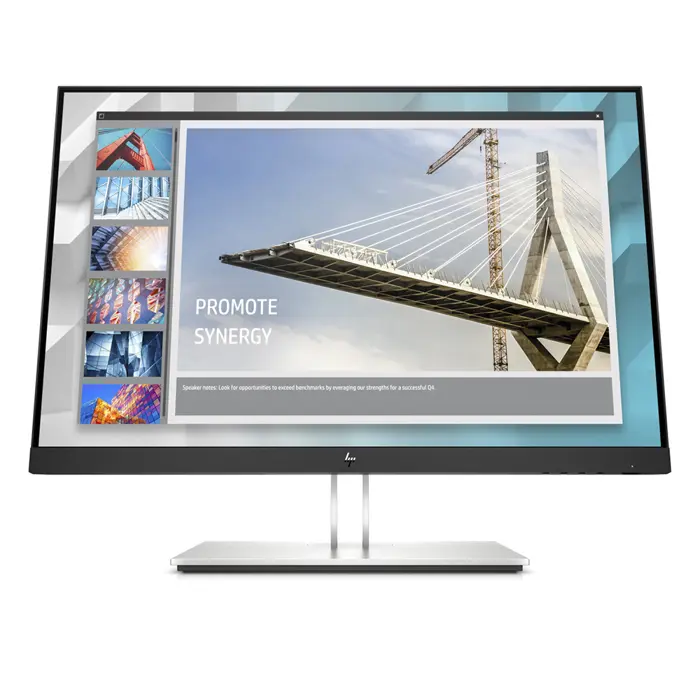 LCD HP EliteDisplay 24" E24 G4; black/silver;1920x1200, 1000:1, 250 cd/m2, VGA,HDMI, DisplayPort, USB Hub, AG - Premium Obnovljeno
