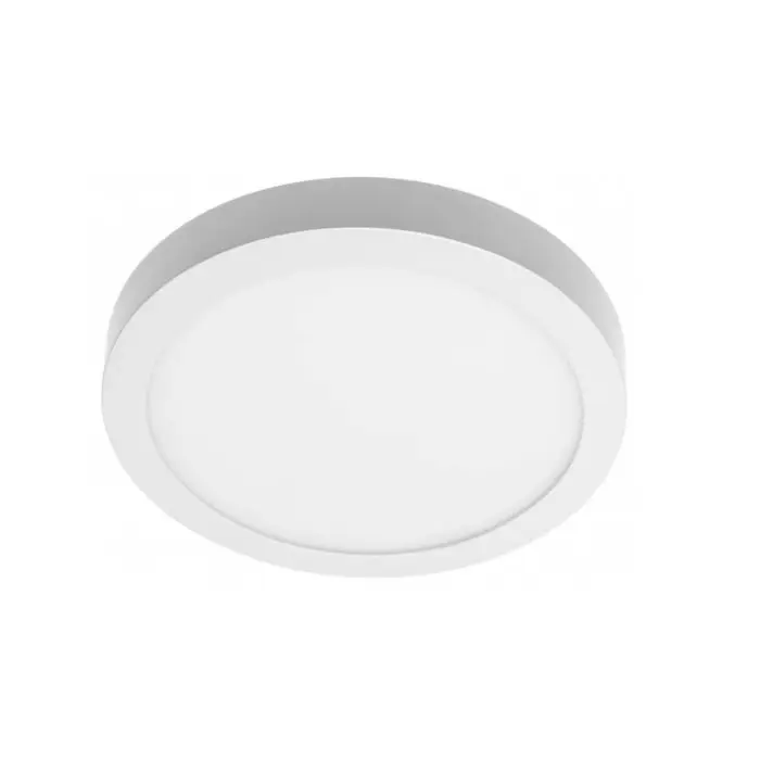 LED panel 24W 2000lm 4000K, surface mounted, round, black
