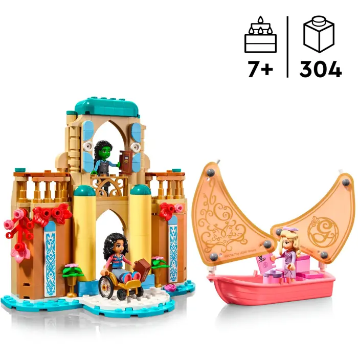LEGO 75681 Wicked Glinda, Elphaba and Nessarose at Shiz University, construction toy