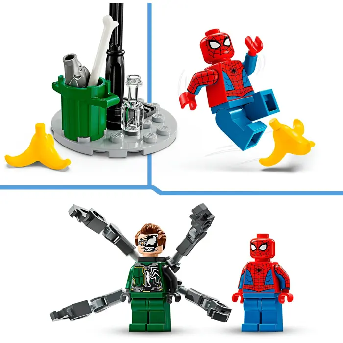 LEGO 76275 Marvel Super Heroes Motorcycle Chase: Spider-Man vs. Doc Ock, construction toy