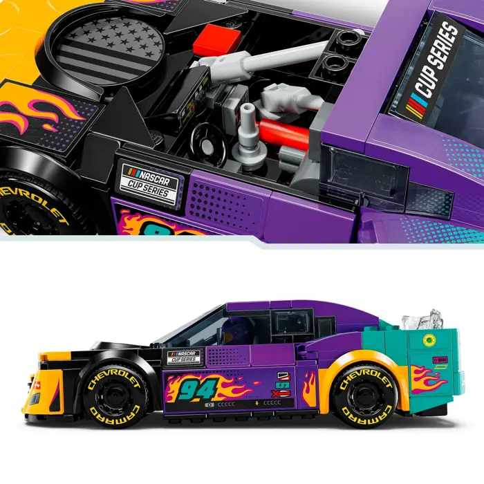 LEGO 76935 Speed Champions NASCAR Next Gen Chevrolet Camaro ZL1, construction toy