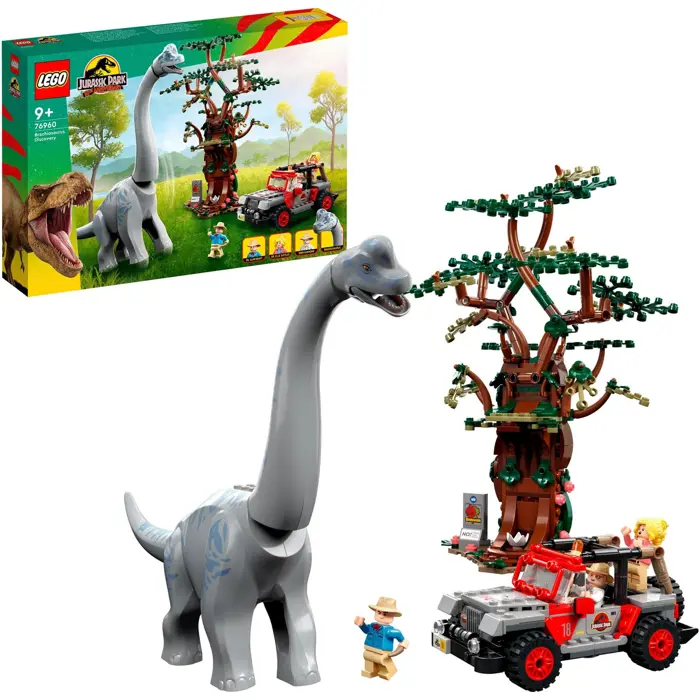 LEGO 76960 Jurassic World Brachiosaurus Discovery Construction Toy