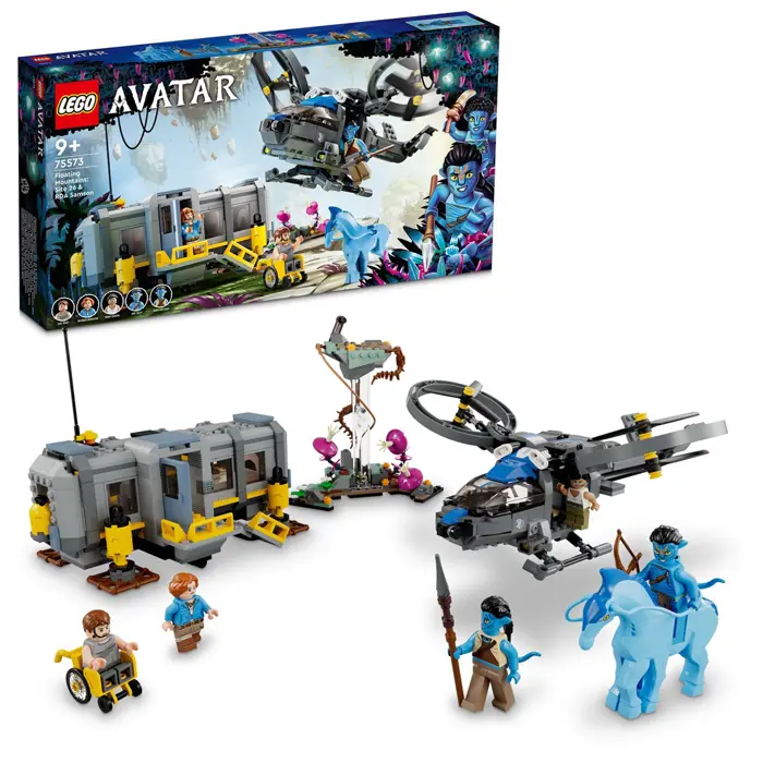 LEGO AVATAR 75573 FLOATING MOUNTAINS: SITE 26 & RDA SAMSON