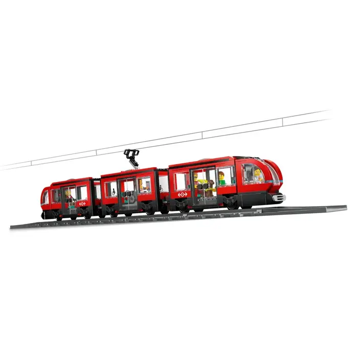 LEGO City 60423 Tramwaj miejski ze stacją