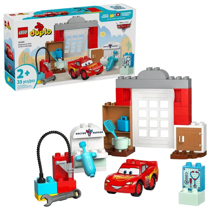 LEGO DUPLO 10456 McQueen's Visit to Doc's Garage
