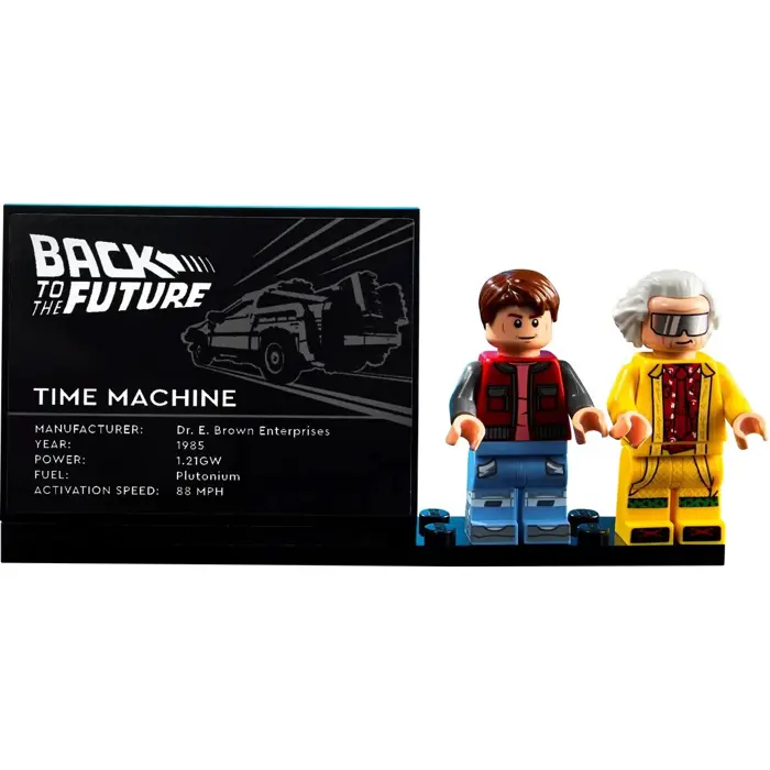 LEGO ICONS 10300 TIME MACHINE FROM BACK TO THE FUTURE
