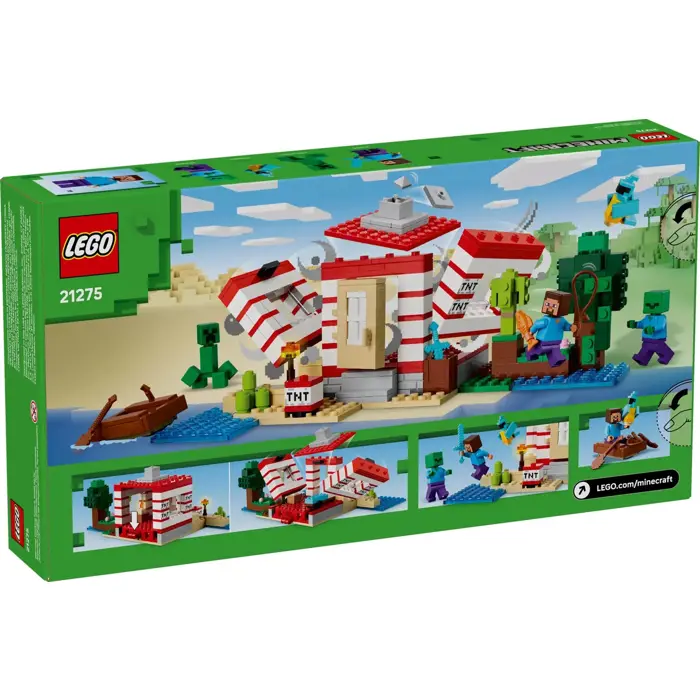 LEGO MINECRAFT 21275 The TNT Jungle House