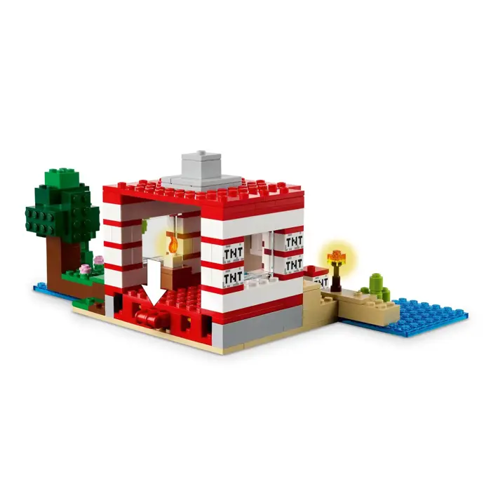 LEGO MINECRAFT 21275 The TNT Jungle House