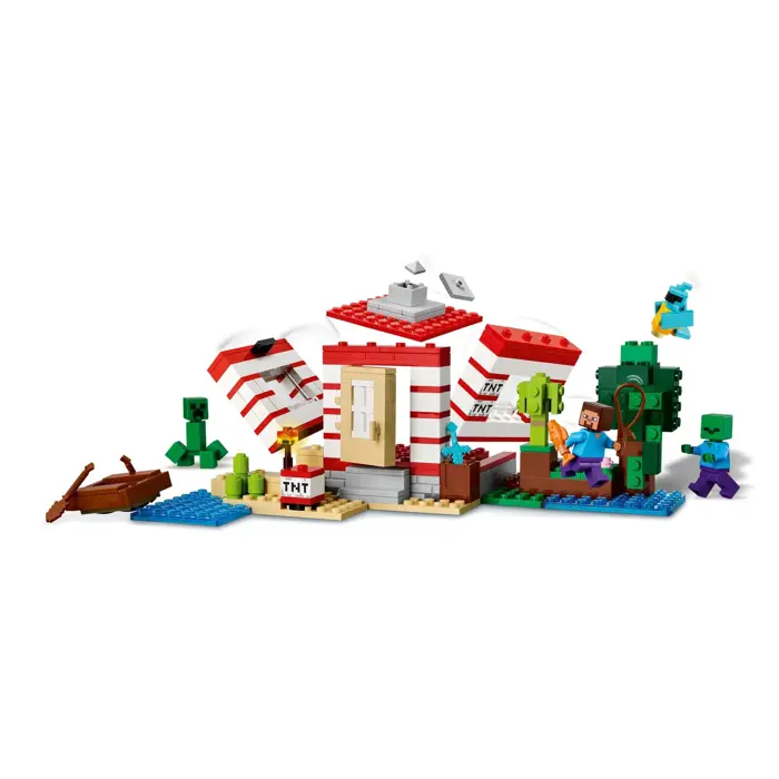 LEGO MINECRAFT 21275 The TNT Jungle House