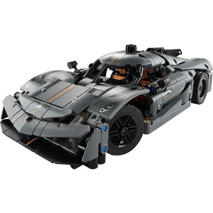 LEGO Technic 42173 Szary hipersamochód Koenigsegg Jesko Absolut