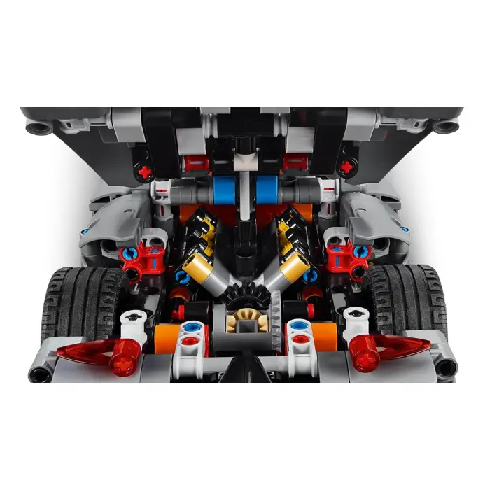 LEGO Technic 42173 Szary hipersamochód Koenigsegg Jesko Absolut