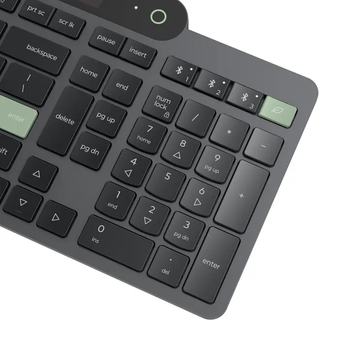 Lenovo 4Y41R69494 keyboard Home/Office Bluetooth US English Black, Green