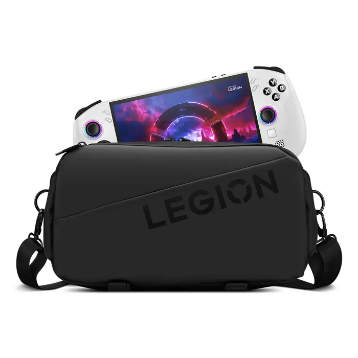 Lenovo GX41S14777 portable game console case Travel case Polyurethane (PU) Black