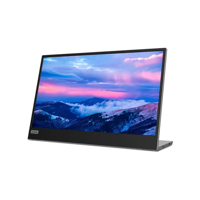 Lenovo L15 computer monitor 39.6 cm (15.6") 1920 x 1080 pixels Full HD LED Black, Grey