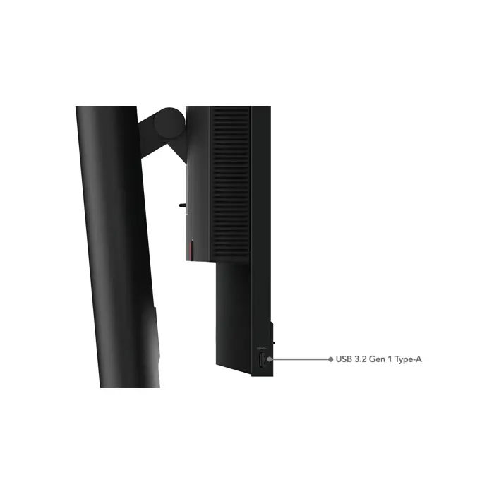 Lenovo ThinkCentre Tiny-In-One 24 LED display 60.5 cm (23.8") 1920 x 1080 pixels Full HD Black