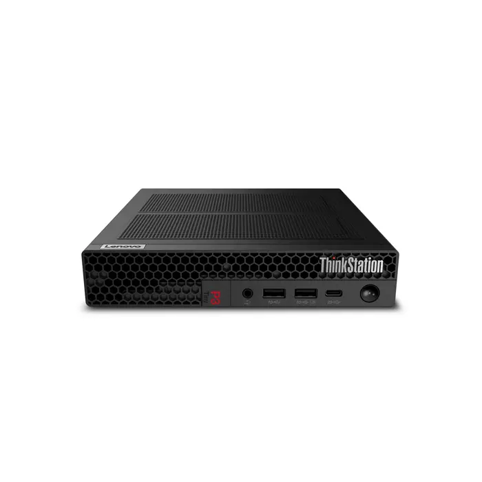 Lenovo ThinkStation P3 Tiny Gen 2 Intel Core Ultra 7 265 32 GB DDR5-SDRAM 512 GB SSD NVIDIA RTX A400 Windows 11 Pro Workstation Black