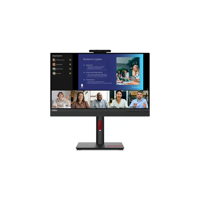 Lenovo ThinkVision T24v-30 LED display 60.5 cm (23.8") 1920 x 1080 pixels Full HD Black