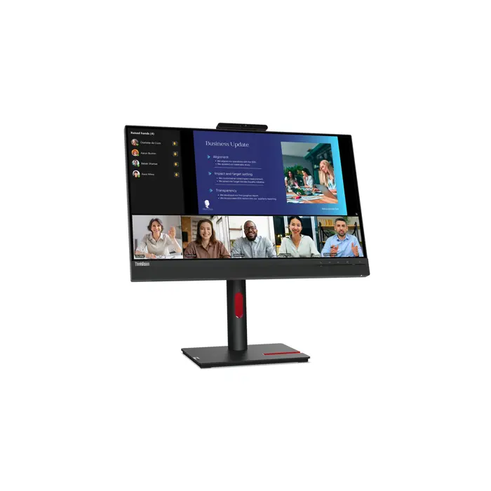 Lenovo ThinkVision T24v-30 LED display 60.5 cm (23.8") 1920 x 1080 pixels Full HD Black
