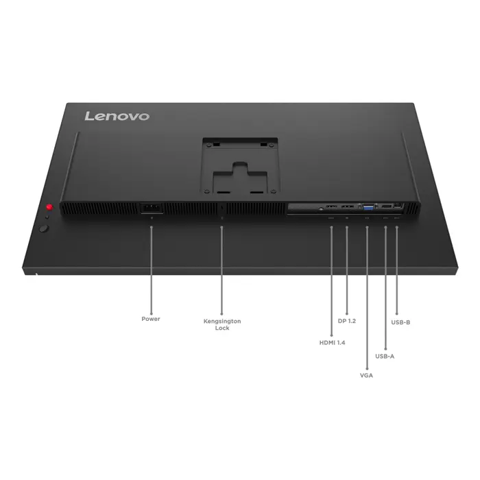 Lenovo ThinkVision T27-40 LED display 68.6 cm (27") 1920 x 1080 pixels Full HD Black