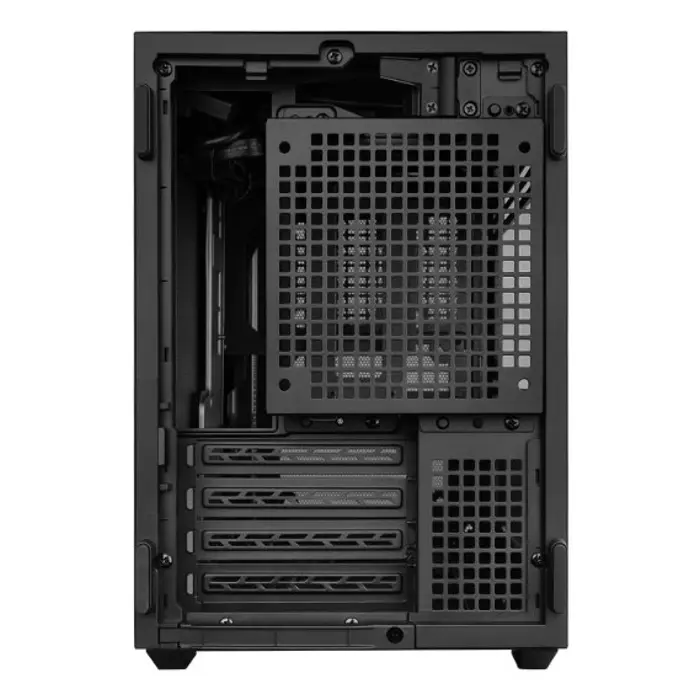 Lian Li B4-mATX Wood Mini Tower Black, Wood