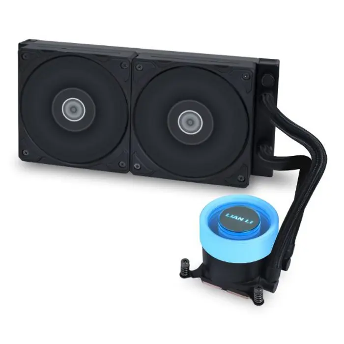 Lian Li GA II LITE Processor All-in-one liquid cooler 12 cm Black 1 pc(s)