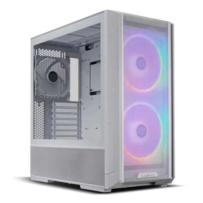 Lian Li LANCOOL 216 Midi Tower Transparent, White