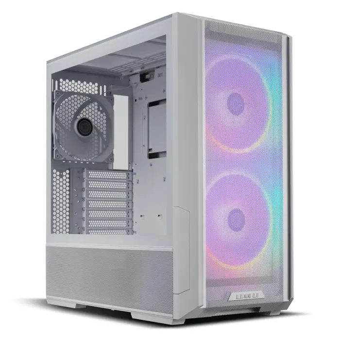 Lian Li LANCOOL 216 Midi Tower Transparent, White