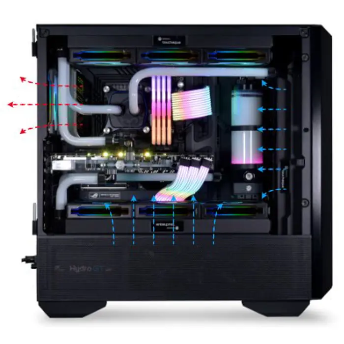 Lian Li LANCOOL III Midi Tower Black, Transparent