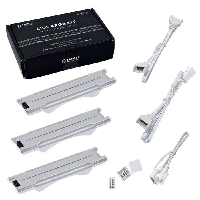 Lian Li UNI FAN P28 Side ARGB Strip, 3 pack - white P28ARGB-W