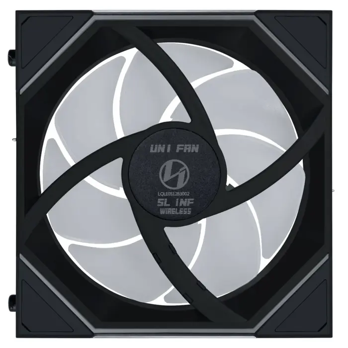 Lian Li UNI FAN SL-INF Wireless Lüfter, ARGB, PWM - Reverse Blade, 120mm, black-12RSLIN1W1B