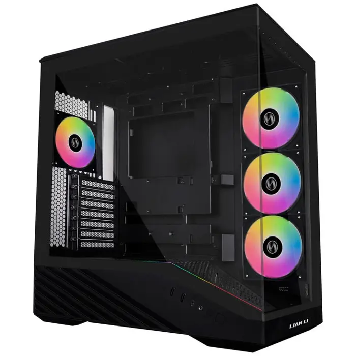 Kućište Lian Li Vector V100, Midi-Tower, ATX, 4xARGB, Tempered Glass, black
