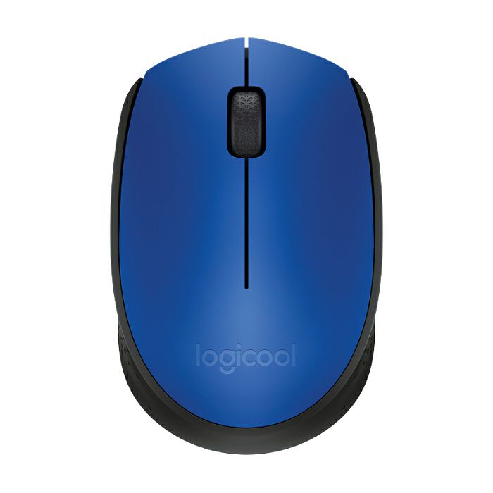 Logitech M171 bežični optički miš, plavo-crna