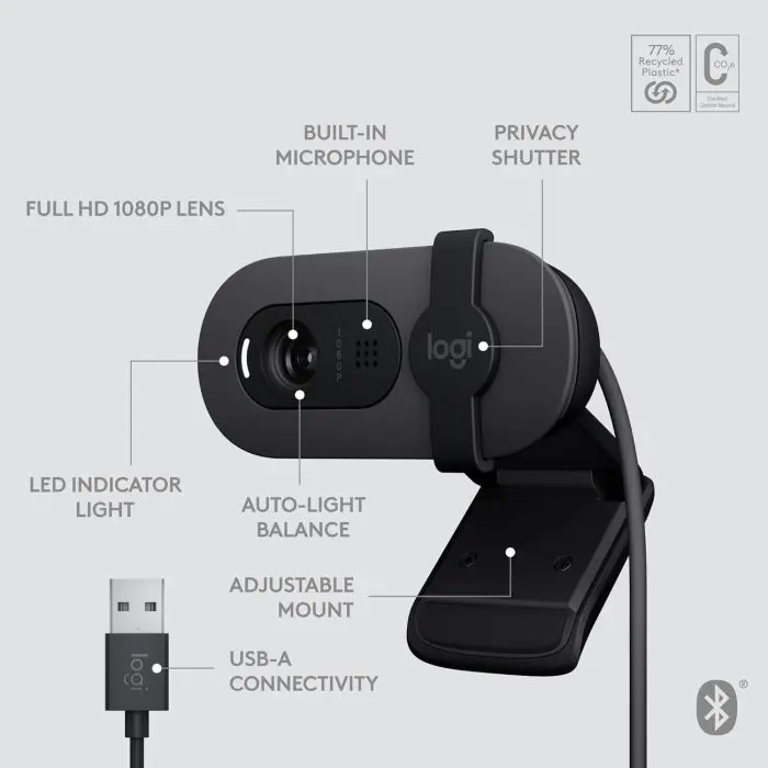 Logitech Brio 105 Full HD webcam