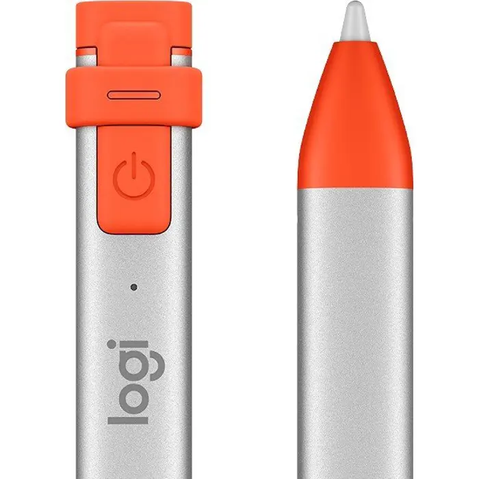 Logitech Crayon, stylus (silver / orange)
