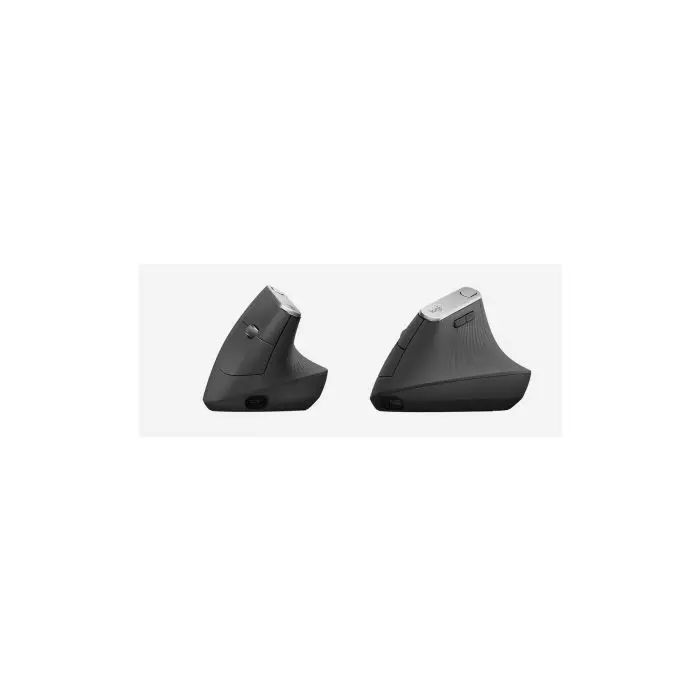 Logitech ergonomic mouse cordless MX VERTICAL bluetooth, unifying, USB-C