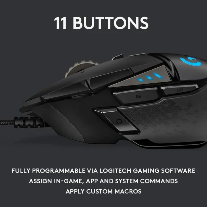 Logitech Gaming Miš G502 Hero LED