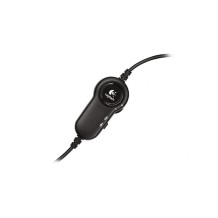 Logitech H151 stereo headset with microphone - black
