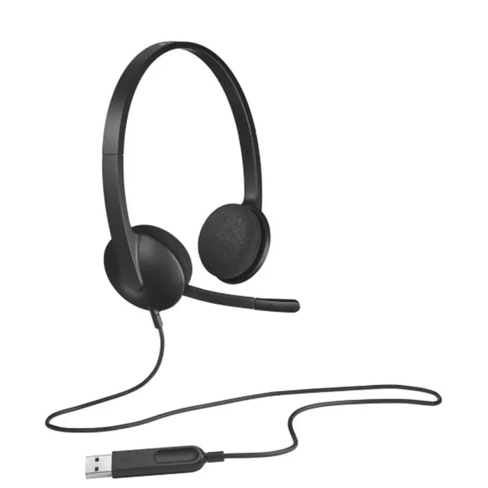 Logitech H340 stereo slušalice sa mikrofonom, USB (981-000475)