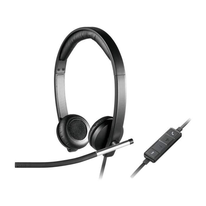 Logitech H650e headphones, USB