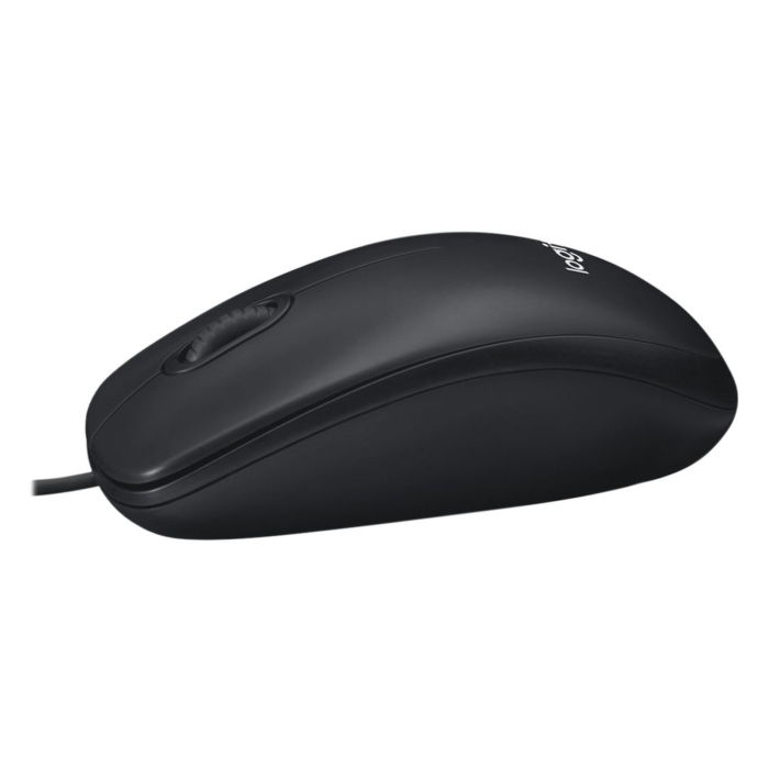 Logitech M100 Optical Mouse, Black