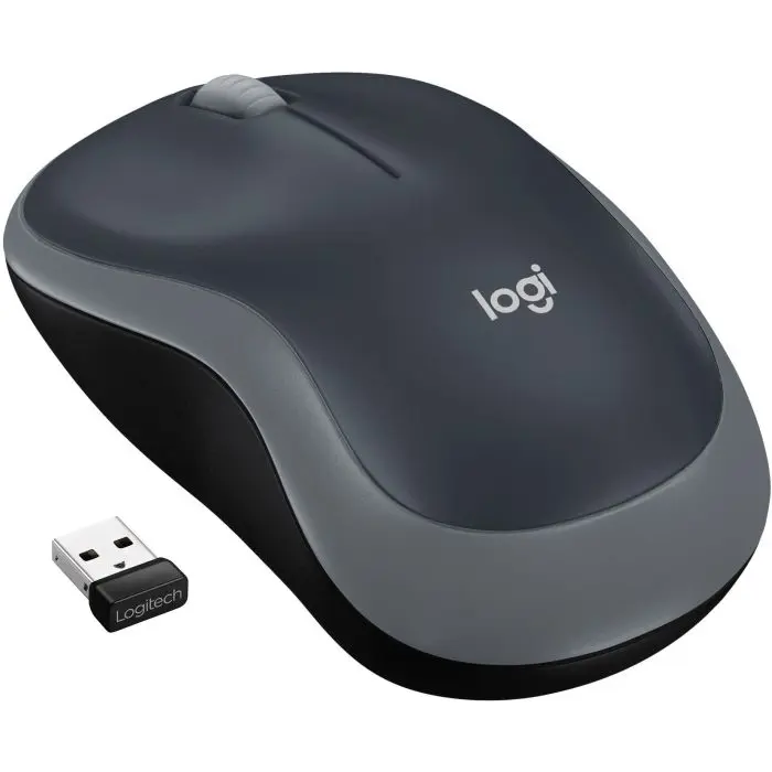 Logitech M185 Wireless mini mouse, black