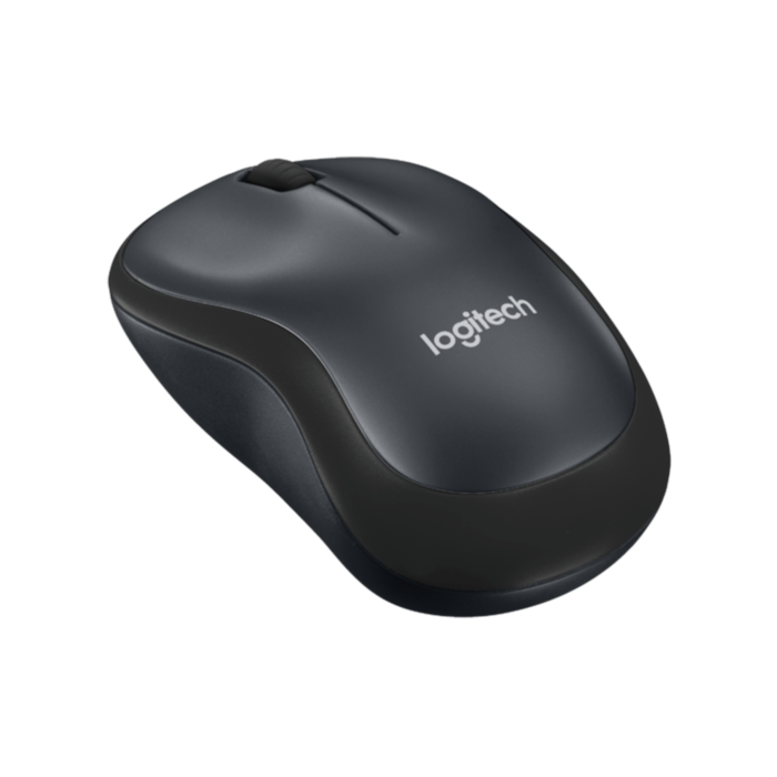 Logitech M220 Silent Wireless Mouse, Black