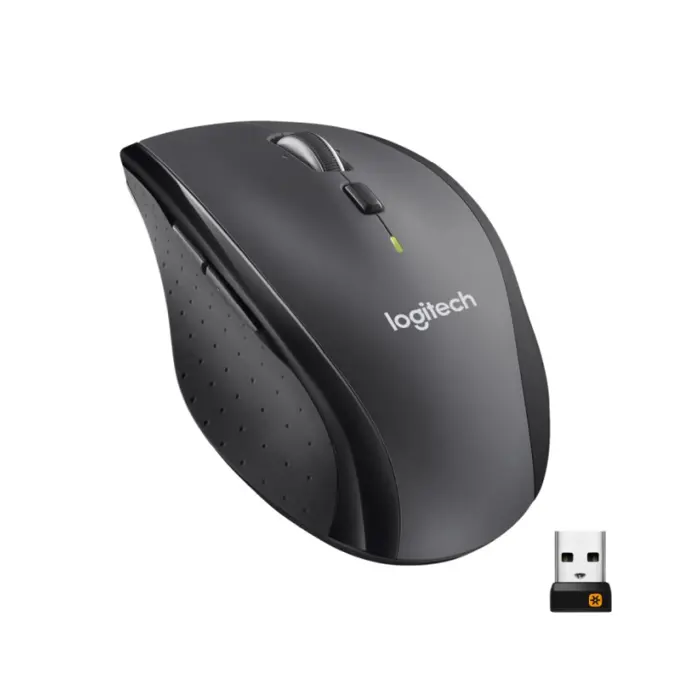 Logitech M705 bežični optički miš, USB, charcoal (910-006034)
