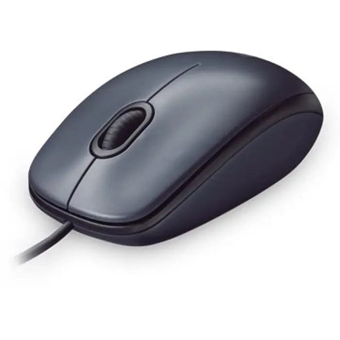 LOGITECH M90 Corded Mouse - GREY - USB