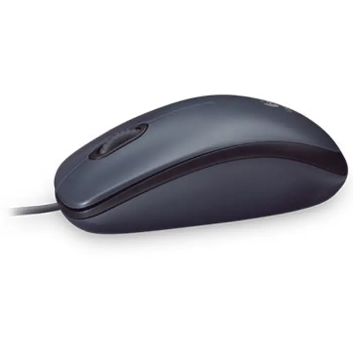 LOGITECH M90 Corded Mouse - GREY - USB
