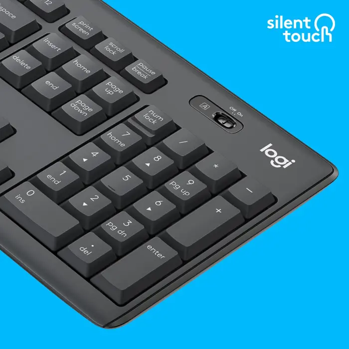 Logitech MK295 Silent Wireless Combo, US layout