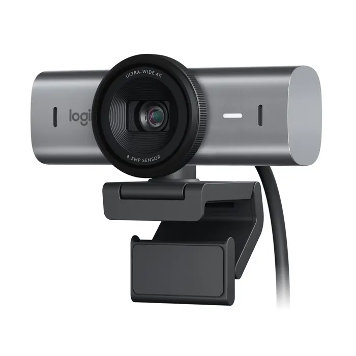 Logitech MX Brio 705 for Business webcam 8.5 MP 4096 x 2160 pixels USB 3.2 Gen 1 (3.1 Gen 1) Aluminium, Black